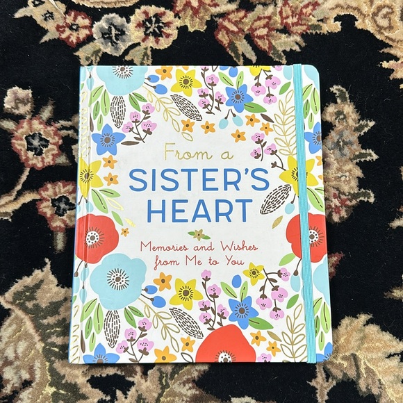 Adorable Journal Book for Sisters - “From a Sister’s Heart” - New & Never Used - Picture 3 of 12